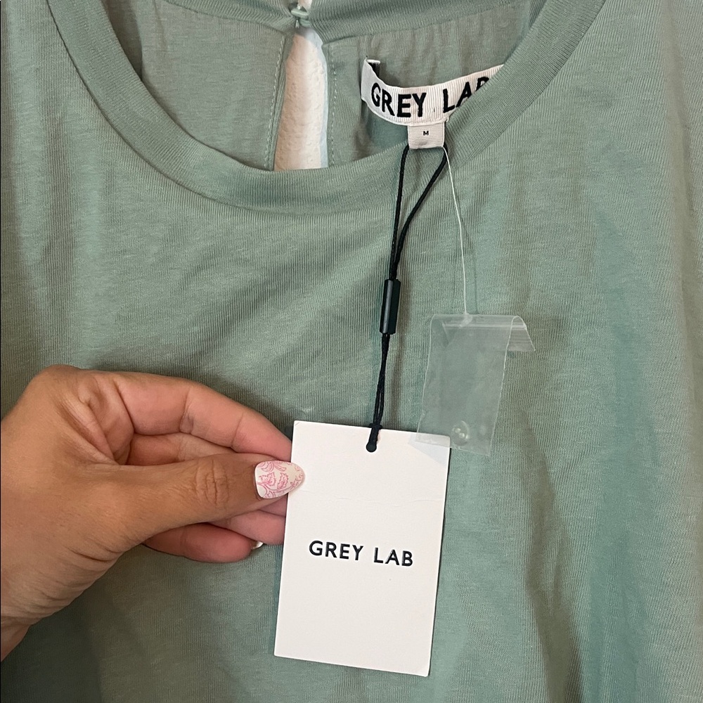 NWT GREY LAB Green Romper - Picture 4 of 6
